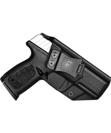 Smith & Wesson SD9 VE Holster SD40 VE IWB KYDEX Holster Fit: S&W SD9 VE & SD40 VE Pistol | Inside Waistband | Adjustable Cant | Made in The USA by Amberide Black Right Hand Draw (IWB)