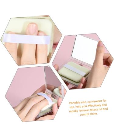 FOMIYES 2 Sets Oil Blotting Paper Oil Absorbing Roller Face Cleaning Papers Facial Oil Cleaning Paper Reusable Face Pads Oil-Absorbing Papers Rem Beauty Cleansing Paper Men and Women Glass - Buy Online on GoSupps.com