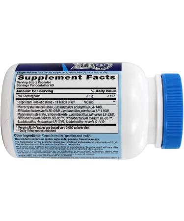 Nutrition Now PB 8 Pro-Biotic Acidophilus 120 Capsules (2 Pack) - Buy Online on GoSupps.com