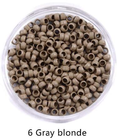 Hair Extensions Kit: I-tip Hair Pliers Pulling Needle Loop Threader and 500 Pieces 2.5mm Hair Extension Nano Beads Rings (Gray Blonde) - Buy Online on GoSupps.com