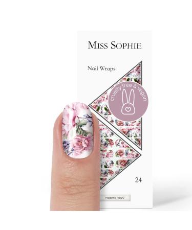 Miss Sophie Nail Wraps - 24 ultra-thin-self-adhesive long-lasting nail wraps Madame Fleury 24