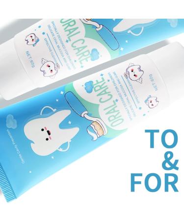 Toothpaste for children with little and refreshing effect 60 g odor removal mouth cleaner toothpaste for morning and sleep girls students travel camping hostel hotel bathroom - Buy Online on GoSupps.com
