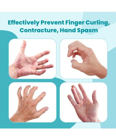 Stroke Hand Brace Splint for Finger Straightening | Prevent Curling & Contractures | Men & Women | Left & Right Hand Support - Buy Online on GoSupps.com