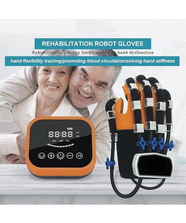 Air Pressure Rehabilitation Robot Gloves - Electric Finger Training Device for Stroke Recovery | Right Hand Medium - Optimize Hand Mobility & Rehabilitation - Buy Online on GoSupps.com