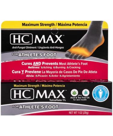HC Max Maximum Strength Hongo Cura Anti-Fungal Ointment 28gm