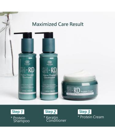  Sh Rd SH-RD Protein Leave-In Treatment for Dry and Damaged Hair Long-Lasting Hydration Repairs Split Ends Deep Care - 50ml - Buy Online on GoSupps.com