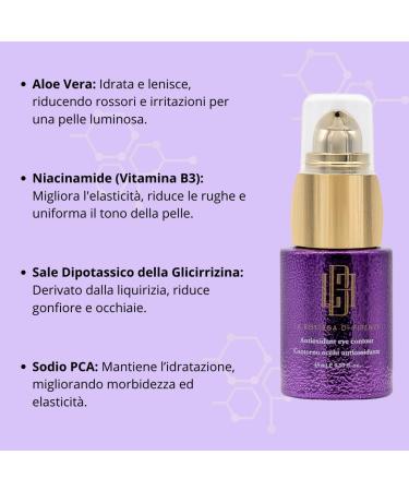 LBF Occhi Antiossident with Bakuchiol and Ectoin protects against Idrata and Riduce Occhiaie per one giovane and brightening 15 ml - Buy Online on GoSupps.com