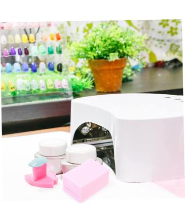 WOFASHPURET 3 Nail Remover Cotton Eyelashes with Glue Clean Pink Nail Towel Natural Cotton Fiber - Buy Online on GoSupps.com