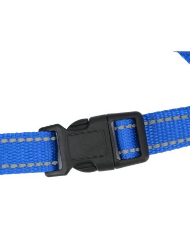 Pet Headcollar Stops Pets From Pulling Dog Head Collar Dog Head Halter with Safety Strap for Outdoor Walk Headcollars Collars (Blue) L Blue - Buy Online on GoSupps.com