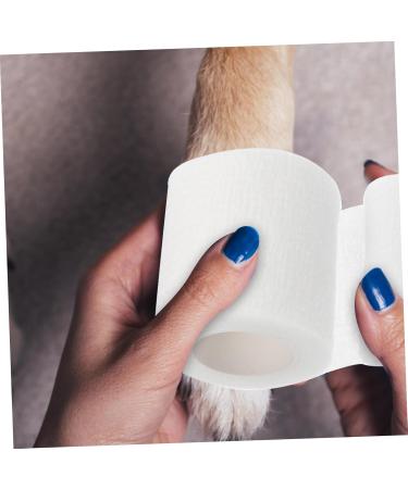 FRCOLOR 6pcs Elastic Finger Dog & Cat Self-Adhesive Multi-Function Pet Supplies - Portable White 450x5CM - Buy Online on GoSupps.com