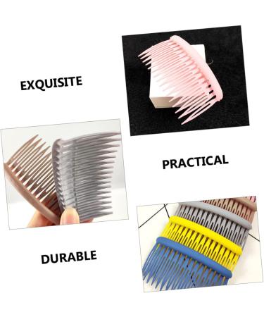 DRESSOOS 12 Pieces Plastic Hair Comb Flower Headpieces for Women Girl Matte Hair Clips Hair Clips Hair Combs Side Female Hair Combs Women Bow - Buy Online on GoSupps.com