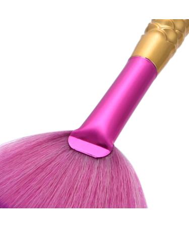 LyDia Small Mermaid Fishtail Fan - Purple Cheek Blusher/Blending/Face n Body Contour/Highlighter/Bronzer/Dust Makeup Brush - Buy Online on GoSupps.com