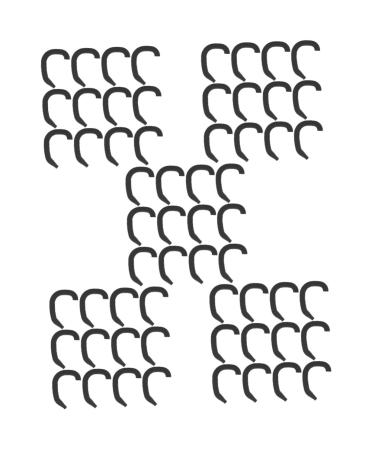 30 Pairs Auricle Corrector T Tool Earcuff Fennec Deformed Ears Corrector Protruding Sticker Newborn Ear Corrector External Auricle Corrector Ear Aesthetic Corrector Blackx5pcs 4.4x3.6x0.4cmx5pcs