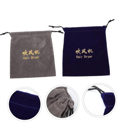 Beavorty 6 Pcs Storage Bag Hairdryer Bonnet Blow Dryer Stand Celofane Bags Mini Velvet Jewelry Room Supplies - Buy Online on GoSupps.com