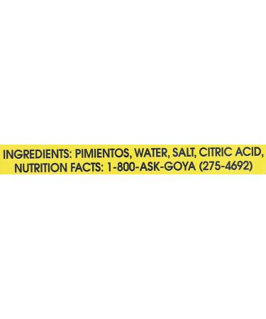 Goya Pimentos Sliced - 4 Ounce | Fresh and Flavorful Spanish Pepper Strips - Buy Online on GoSupps.com