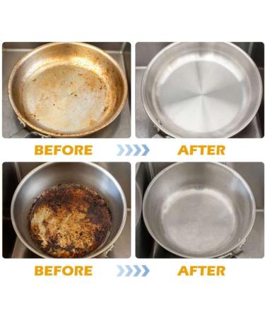 Powerful Kitchen All-Purpose Powder Cleaner Powerful All Purpose Cleaning Powder Kitchen Stubborn Stains Cleaner Household Foam Rust Remover Kitchen Multipurpose Foam Cleaner (110g+250g) - Buy Online on GoSupps.com