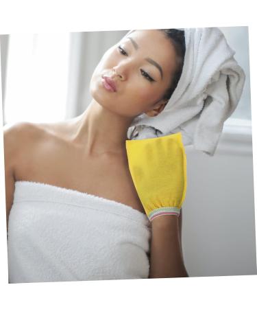 FRCOLOR 25pcs Disposable Bath Towels & Loofah Gloves - Exfoliating Mitts for Spa & Shower - Non-Woven Fabric for Body Care - International Shipping Available - Buy Online on GoSupps.com