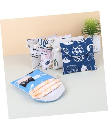 Buy Lurrose 20 pc Storage Bags for Women's Bandages | Knitted Money Bags for Menstrual Pads & Cash | International Shipping Available - Buy Online on GoSupps.com