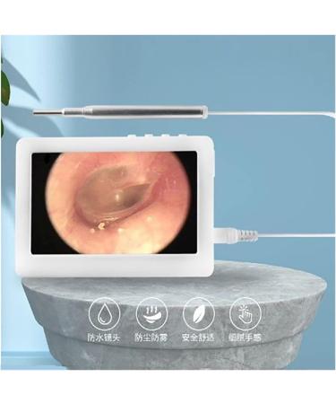 Endoscopic 4.3 Inch Screen Smart High-Definition Luminous Visual Ear Spoon 3.9mm Otoscope with Screen Ear Picking Endoscope - Buy Online on GoSupps.com