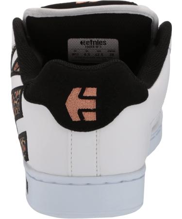 Etnies Women's Fader 41.5 EU - Stylish White Black Print Skate Shoes for International Shipping - Buy Online on GoSupps.com