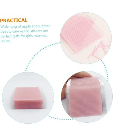 minkissy 6 Sheets Double Eyelid Beauty Stickers Double Eyelid Glue Eyelid Lifter Strips Adhesive Stickers Double Eyelid Sticker Sticker Medical Adhesive Film Girl Woman Makeup Tools - Buy Online on GoSupps.com
