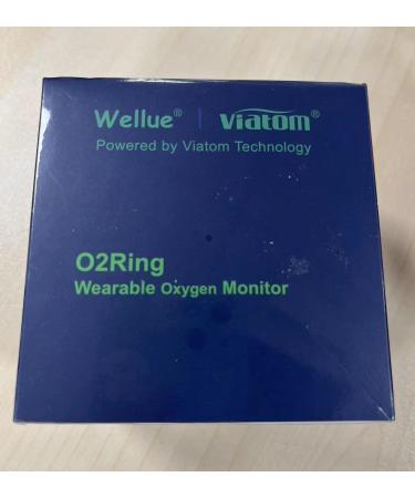 ViATOM O2 Ring Pulse Oximeter with Alarm - Black - Buy Online on GoSupps.com