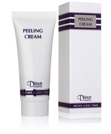 Dinur Cosmetics Peeling Cream Removes Dead Cells Gentle Exfoliation for Clearer Healthier Skin 2.5 oz. 70 ml. 2.5 Ounce (Pack of 1)