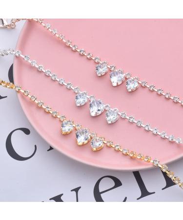 RayMinsino Pet Single Drainage Drill Cat Dog Collar Jewelry Pet Collar Adjustable Girl Boy Heart Jewelry Pendant Jewelry Small Silver - Buy Online on GoSupps.com