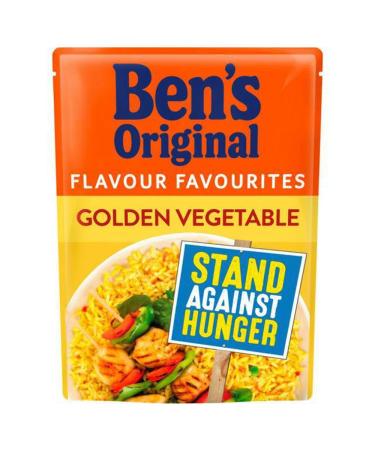 MASBens Original Golden Vegetable Microwave Rice 250g-Food