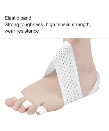 JYCCH 2pcs Elastic Hallux Valgus Corrector | Breathable Pain Relief Toe Straightener for Optimal Comfort - Buy Online on GoSupps.com