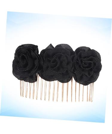 Didiseaon Bridal Flower Clip Hair Barrettes Hair Pin Hair Clip Hair Accessories Cloth Flower Hairpin Bridal Barrette Wedding Makeup Bride - Buy Online on GoSupps.com