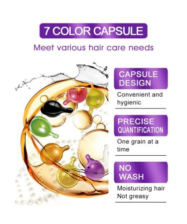 Hair Vitamin Serum Capsule - 30 Capsules (Red) | Vitamin Enriched Hair Growth Oil for Deep Condition and Repair of Dry or Damaged Hair - Buy Online on GoSupps.com