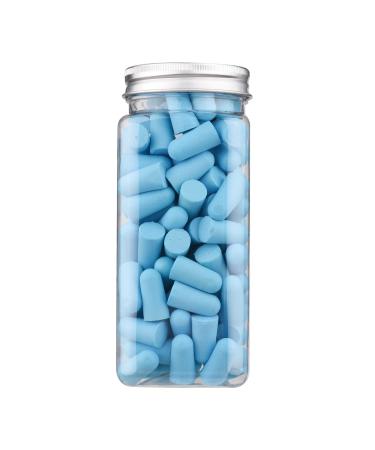 Cigooxm Soft Foam Earplugs Reusable Sponge Earplug Set of 30/60/120PCS Optional Ear Plugs for Sleeping Not snoring Working Travel Shooting Noise Cancelling & Hearing Protection 120pcs Blue