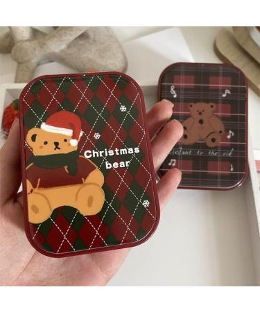 Buy Miedeon Cute Travel Contact Lens Container Set - 4er Mini Etui for Christmas - Red Contact Lens Holder - Buy Online on GoSupps.com