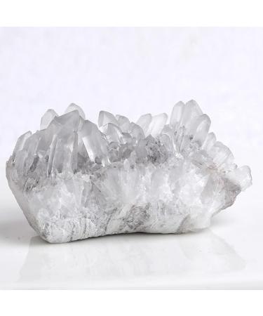1PC Clear Cluster Natural Raw Quartz White Crystal Rough Irregular Reiki Stone Gifts for Meditaion Home Office Decor Crystal Cluster (Color : Clear Quartz Cluster Size : 50-80g) 50-80g Clear Quartz Cluster - Buy Online on GoSupps.com