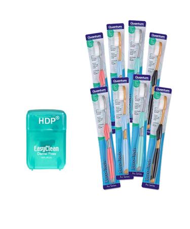 HDP Euro-Tech Toothbrush Size:Pack of 8 with Bonus Type:Original 8 Count (Pack of 1) Original - Buy Online on GoSupps.com