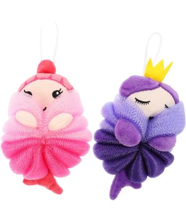 FRCOLOR 8 Pcs Bath Balls - Shower Luffa Body Scrubber & Mesh Pouf for Kids & Adults - Buy Online on GoSupps.com