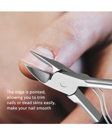Toenail Clippers Nail Clippers Cuticle Clipper Precision Toenail Clippers for Thick Ingrown Hard Nail Eagle Nose Pliers Scissors Big Nail Nippers Nail Care Tool Set - Buy Online on GoSupps.com