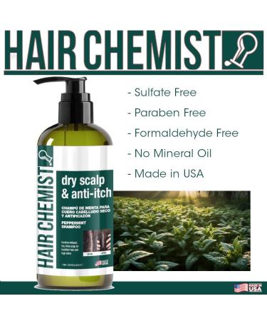 Buy Hair Chemist Conditioner 33.8 oz - Anti-Itch Peppermint Hydrating for Dry Scalp Paraben-Free & Sulfate-Free Made in USA - International Shipping Available - Buy Online on GoSupps.com