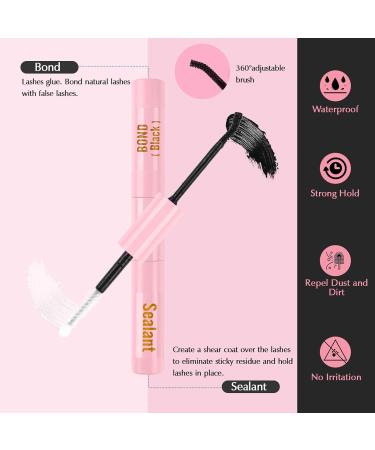 Poiuyoiu Cluster Lashes Kit D Curl | 100Pcs Mixed 8-16mm Individual False Eyelashes | Wispy Extensions with Bond & Seal Glue | Natural Look Reusable Fake Lashes | Ideal for Beginners - Buy Online on GoSupps.com