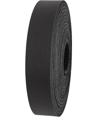 Top Grain Leather Strap - 1/2 x 72 Black Leather Strip for DIY Crafts & Projects - Buy Online on GoSupps.com