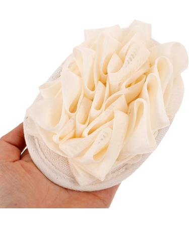 FOMIYES Bath Loofah Shower Sponge | Exfoliating Body Wash Scrubber | Soft Mesh Pouf & Dual-Sided Deep Cleansing Bath Scrunchies - Buy Online on GoSupps.com