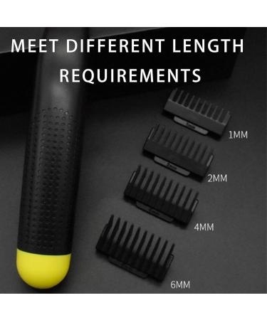 Stellaya Shaver Full Body Washed Wet & Dry Shaver Stellaya Razor Waterproof Male Hygiene Razor Stellaya Electric Body Hair Trimmer for Men with 4 Types Of Limited-Length Combs (1) - Buy Online on GoSupps.com