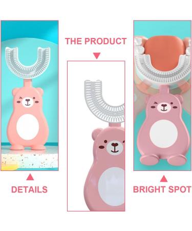 Byx Children's Toothbrush - 360 Silicone Brush for Ages 2-6 | 2 Pack Kids Toothbrushes - Buy Online on GoSupps.com