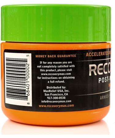 MaxRelief RecoveryMax Post Workout Cream for Use in Fitness Workout Program to Speed Muscle Recovery Reduce Muscle Soreness - Return to Exercise Quicker Recovery Supplement 3.5 oz - Buy Online on GoSupps.com