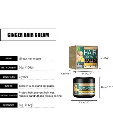 Hocossy Hair Growth Cream Hair Growth Serum Hair Loss and Thinning Hair Treatment Moisturizing Scalp Massage Rejuvenate Follicles - Buy Online on GoSupps.com