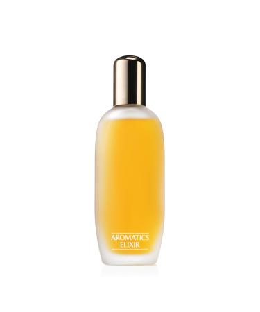 Clinique Aromatics Elixir Eau de Parfum Spray | Notes of Bulgarian Rose Ylang Ylang Patchouli Jasmine + Vetiver 3.4 Fl Oz (Pack of 1)