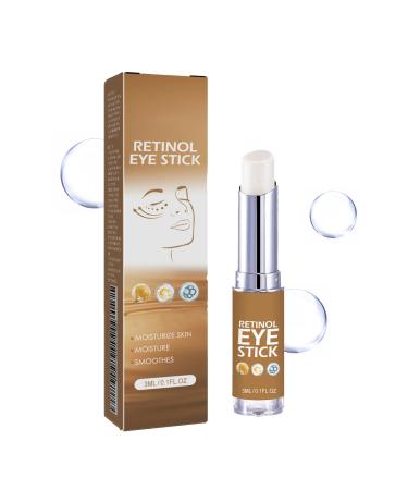 Retinol Eye Cream Stick, Anti Wrinkle Eye Cream, Moisturizing Anti Aging Eye Balm Stick, Retinol Eye Cream Stick for Dark Circles (1pcs)