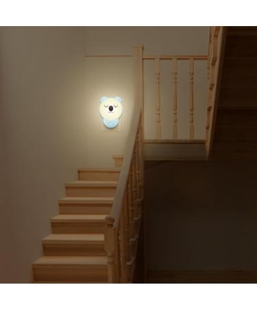 Koala Cat Night Light for Kids | Wetry Quiet Wall Lamp & Sleep Aid | Perfect Baby Room Decor - Buy Online on GoSupps.com