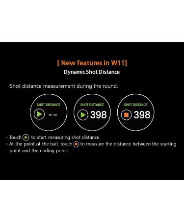 Golf Buddy Aim Golf GPS Watch - Premium Full Color Touchscreen - Preloaded with 40,000 Worldwide Courses - Easy-to-Use W11 Golf Watch with Dynamic Shot Distance - Buy Online on GoSupps.com